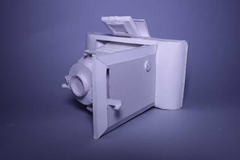 Paper model of camera